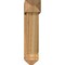 Ekena Millwork Traditional Arts and Crafts Rough Sawn Bracket w/ Offset Brace, Western Red Cedar, 8"W x 30"D x 34"H BKT0806X30X34TRA03RWR - alternate 2